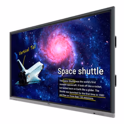 BenQ RE8601 Écran plat interactif 2,18 m (86") LED 450 cd/m² 4K Ultra HD Noir Écran tactile Intégré dans le processeur Android 8.0 18/7
