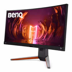 BenQ EX3415R écran plat de PC 34" UltraWide Quad HD LED Noir, Gris