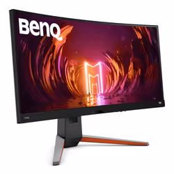 BenQ EX3415R écran plat de PC 34" UltraWide Quad HD LED Noir, Gris