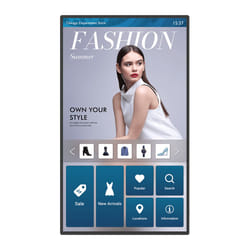 BenQ IL5501 Panneau plat de signalisation numérique 55" IPS 400 cd/m² 4K Ultra HD Noir Écran tactile Intégré dans le processeur Android 8.0 24/7