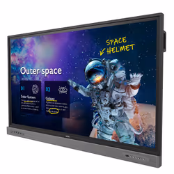 BenQ RM6503 tableau blanc interactif et accessoire 165,1 cm (65") 3840 x 2160 pixels Écran tactile Noir, Gris