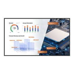 BenQ ST6502S Panneau plat de signalisation numérique 65" LED 400 cd/m² 4K Ultra HD Noir Intégré dans le processeur Android 8.0 18/7