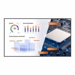 BenQ ST8602S, Panneau plat de signalisation numérique, 2,18 m (86"), LED, 3840 x 2160 pixels, 18/7