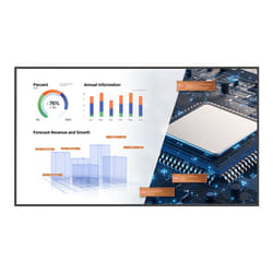 BenQ ST8602S Panneau plat de signalisation numérique 2,18 m (86") LED 400 cd/m² 4K Ultra HD Noir Intégré dans le processeur Android 8.0 18/7