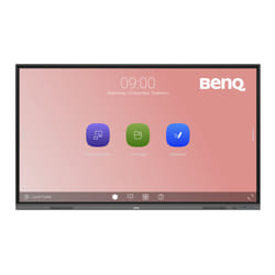 BenQ RE7503 Écran plat interactif 75" LED 400 cd/m² 4K Ultra HD Noir Écran tactile Intégré dans le processeur 18/7