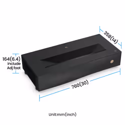BenQ V5010i vidéo-projecteur Projecteur à focale standard 2500 ANSI lumens DLP UHD 4K (3840x2160) Noir