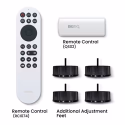 BenQ V5010i vidéo-projecteur Projecteur à focale standard 2500 ANSI lumens DLP UHD 4K (3840x2160) Noir - Vue supplémentaire 7