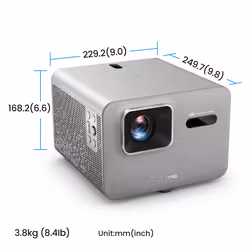 BenQ TK705STi Projecteur à focale courte 3000 ANSI lumens DLP UHD 4K (3840x2160) Gris - Vue supplémentaire 3