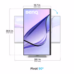 BenQ MA320UG écran plat de PC 80 cm (31.5") 3840 x 2160 pixels 4K Ultra HD Blanc - Vue supplémentaire 4