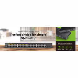 Zyxel GS1900-48 L2 Gigabit Ethernet (10/100/1000) Noir - Vue supplémentaire 5