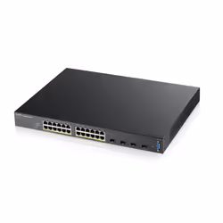 Zyxel XGS2210-28HP, Géré, L2, Gigabit Ethernet (10/100/1000), Connexion Ethernet, supportant l'alimentation via ce port (PoE) ...