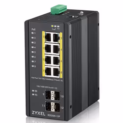 Zyxel RGS200-12P, Géré, L2, Gigabit Ethernet (10/100/1000), Connexion Ethernet, supportant l'alimentation via ce port (PoE),  ...