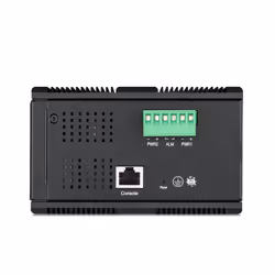 Zyxel RGS200-12P Géré L2 Gigabit Ethernet (10/100/1000) Connexion Ethernet, supportant l'alimentation via ce port (PoE) Noir - Vue supplémentaire 4