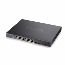 Zyxel XGS1930-28HP Géré L3 Gigabit Ethernet (10/100/1000) Connexion Ethernet, supportant l'alimentation via ce port (PoE) Noir