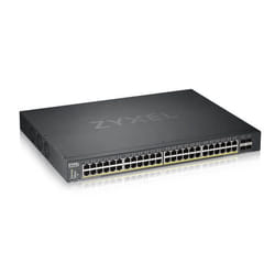 Zyxel XGS1930 52 Géré L3 Gigabit Ethernet (10/100/1000) Connexion Ethernet, supportant l'alimentation via ce port (PoE) Noir