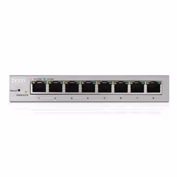 Zyxel GS1200-8 Géré Gigabit Ethernet (10/100/1000) Argent
