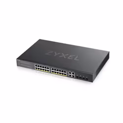 Zyxel GS1920-24HPv2 Géré L2/L3/L4 Gigabit Ethernet (10/100/1000) Connexion Ethernet, supportant l'alimentation via ce port (PoE) Noir - Vue supplémentaire 4