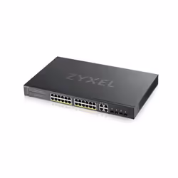 Zyxel GS1920-48HPv2 Géré L2/L3/L4 Gigabit Ethernet (10/100/1000) Connexion Ethernet, supportant l'alimentation via ce port (PoE) Noir - Vue supplémentaire 4