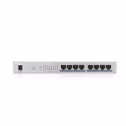 Zyxel GS1008HP Non-géré Gigabit Ethernet (10/100/1000) Connexion Ethernet, supportant l'alimentation via ce port (PoE) Argent
