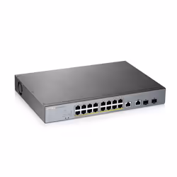 Zyxel GS1350-18HP, Géré, L2, Gigabit Ethernet (10/100/1000), Connexion Ethernet, supportant l'alimentation via ce port (PoE), ...