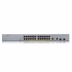 Zyxel GS1350-26HP-EU0101F commutateur réseau Géré L2 Gigabit Ethernet (10/100/1000) Connexion Ethernet, supportant l'alimentation via ce port (PoE) Gris - Vue supplémentaire 4