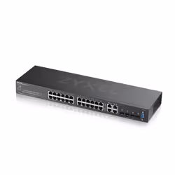 Zyxel GS2220-28-EU0101F commutateur réseau Géré L2 Gigabit Ethernet (10/100/1000) Noir - Vue supplémentaire 4
