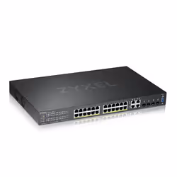 Zyxel GS2220-28HP-EU0101F, Géré, L2, Gigabit Ethernet (10/100/1000), Connexion Ethernet, supportant l'alimentation via ce por ...