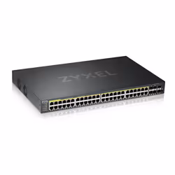 Zyxel GS2220-50HP-GB0101F, Géré, L2, Gigabit Ethernet (10/100/1000), Connexion Ethernet, supportant l'alimentation via ce por ...