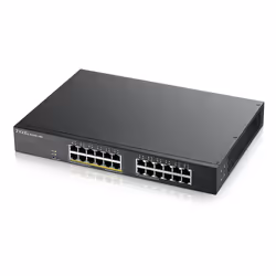 Zyxel GS1900-24EP, Géré, L2, Gigabit Ethernet (10/100/1000), Full duplex, Connexion Ethernet, supportant l'alimentation via c ...