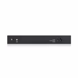 Zyxel GS1900-24EP Géré L2 Gigabit Ethernet (10/100/1000) Connexion Ethernet, supportant l'alimentation via ce port (PoE) Noir - Vue supplémentaire 4