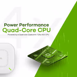 Zyxel NWA110AX 1000 Mbit/s Blanc Connexion Ethernet, supportant l'alimentation via ce port (PoE) - Vue supplémentaire 9