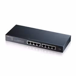 Zyxel GS1900-8, Géré, L2, Gigabit Ethernet (10/100/1000), Full duplex, Grille de montage