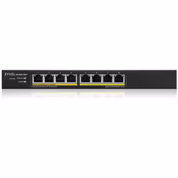 Zyxel GS1915-8EP, Géré, L2, Gigabit Ethernet (10/100/1000), Full duplex, Connexion Ethernet, supportant l'alimentation via ce ...