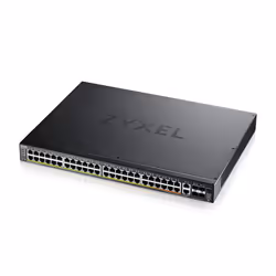 Zyxel XGS2220-54FP, Géré, L3, Gigabit Ethernet (10/100/1000), Connexion Ethernet, supportant l'alimentation via ce port (PoE) ...