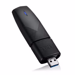 Zyxel NWD7605, Sans fil, USB, WLAN, 1200 Mbit/s, Noir