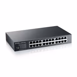 Zyxel GS1915-24E, Géré, L2, Gigabit Ethernet (10/100/1000), Grille de montage, 1U, Montage mural