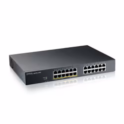 Zyxel GS1915-24EP, Géré, L2, Gigabit Ethernet (10/100/1000), Connexion Ethernet, supportant l'alimentation via ce port (PoE), ...