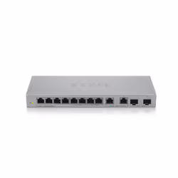 Zyxel XGS1010-12-ZZ0102F commutateur réseau Non-géré Gigabit Ethernet (10/100/1000) Gris - Vue supplémentaire 5