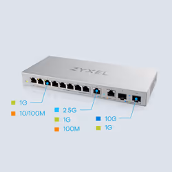 Zyxel XGS1010-12-ZZ0102F commutateur réseau Non-géré Gigabit Ethernet (10/100/1000) Gris - Vue supplémentaire 9