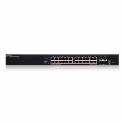 Zyxel XMG2230-28HP Géré L2/L3 2.5G Ethernet (100/1000/2500) Connexion Ethernet, supportant l'alimentation via ce port (PoE) 1U Noir - Vue supplémentaire 3