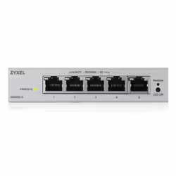 Zyxel GS1200-5V3 Géré L2 Gigabit Ethernet (10/100/1000) Bureau Gris - Vue supplémentaire 3