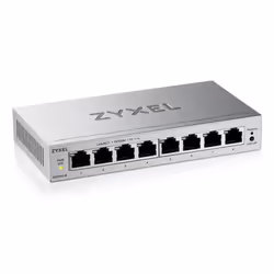 Zyxel GS1200-8V3 Géré L2 Gigabit Ethernet (10/100/1000) Bureau Gris - Vue supplémentaire 2