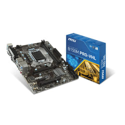 MSI B150M PRO-VHL Intel® B150 LGA 1151 (Emplacement H4) micro ATX