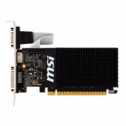 MSI V809-2000R, GeForce GT 710, 2 Go, GDDR3, 64 bit, 4096 x 2160 pixels, PCI Express x16 2.0