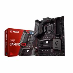 MSI H270 GAMING M3, Intel, LGA 1151 (Emplacement H4), Intel® Celeron®, Intel® Pentium®, DDR4-SDRAM, 64 Go, SO-DIMM