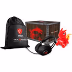 Pack daccessoires Gamer - MSI - Casque Gaming - Noir - Connectique pour périphérique - Level 2