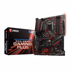 MSI MPG Z390 Gaming Plus, Intel, LGA 1151 (Emplacement H4), Intel® Celeron®, Intel® Core™ i3, Intel® Core™ i5, Intel® Core™ i ...