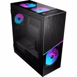 MSI MPG SEKIRA 500X, Midi Tower, PC, Noir, ATX, EATX, micro ATX, Mini-ITX, Jouer, Multi