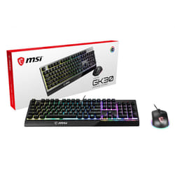 MSI S11-04DE601-CLA clavier Souris incluse USB QWERTY Noir