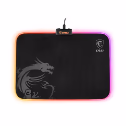 MSI AGILITY GD60 tapis de souris Tapis de souris de jeu Noir, Gris